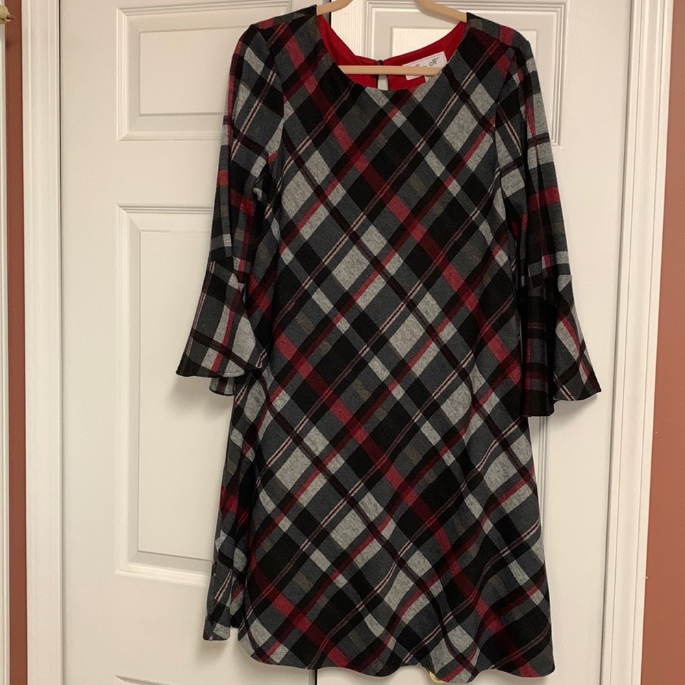 Jessica H. Plaid Dress